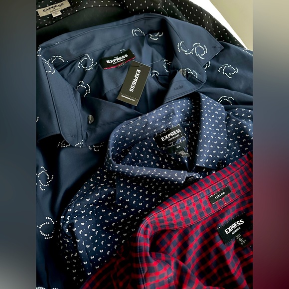 4 Express Performance Button downs - Picture 2 of 2